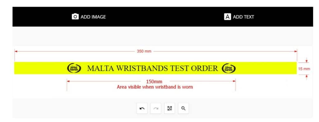 Design Fabric Wristbands - Step 3