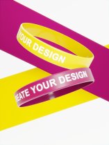 Printed Silicone Wristbands