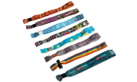 Printed Fabric Wristbands - Recycled